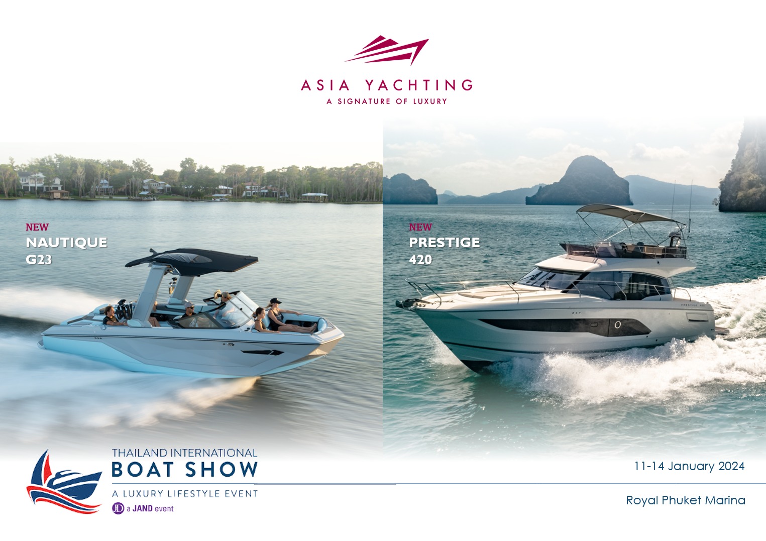 , Invitation &#8211; Thailand International Boat Show 2024